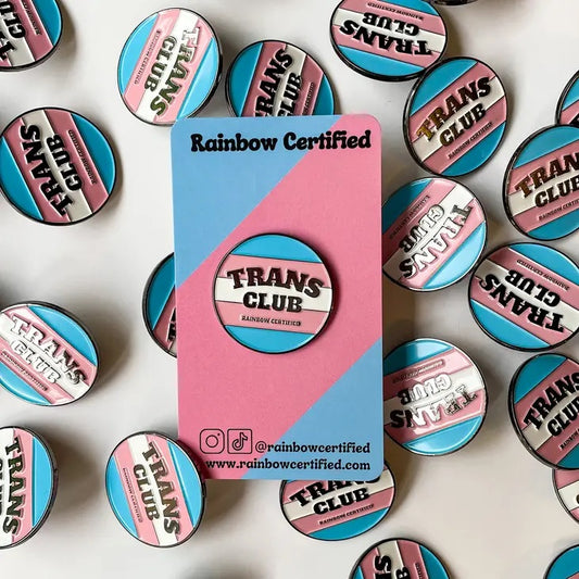 Trans Pride Club Pin