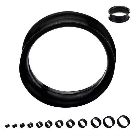 Silicone Thin Tunnel 0g - 7/8"